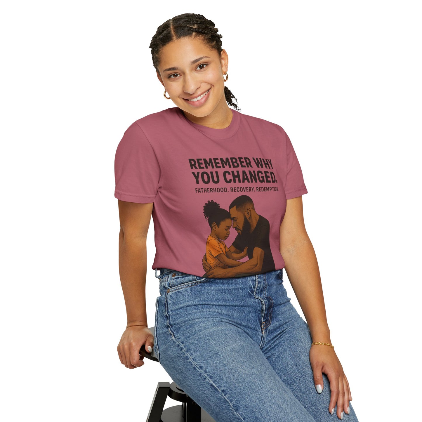 "First Hero. Forever Home." — Father & Daughter Legacy Tee
