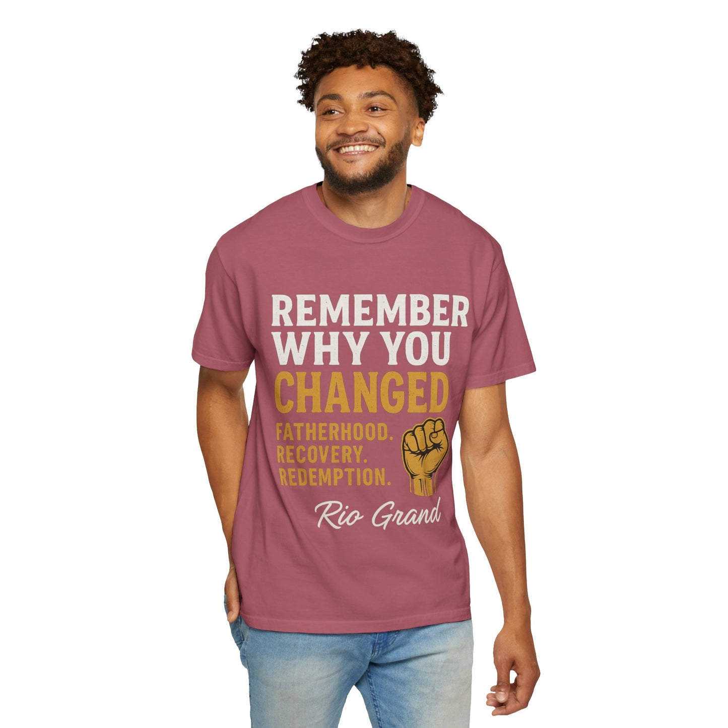 "Remember Why You Changed" — Redemption Series Tee by Rio Grand