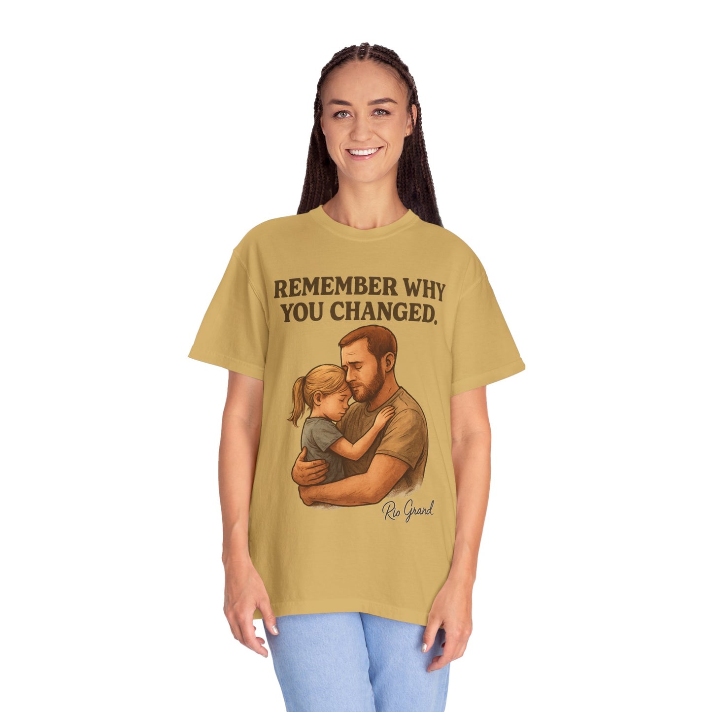 "First Hero. Forever Home." — Father & Daughter Legacy Tee