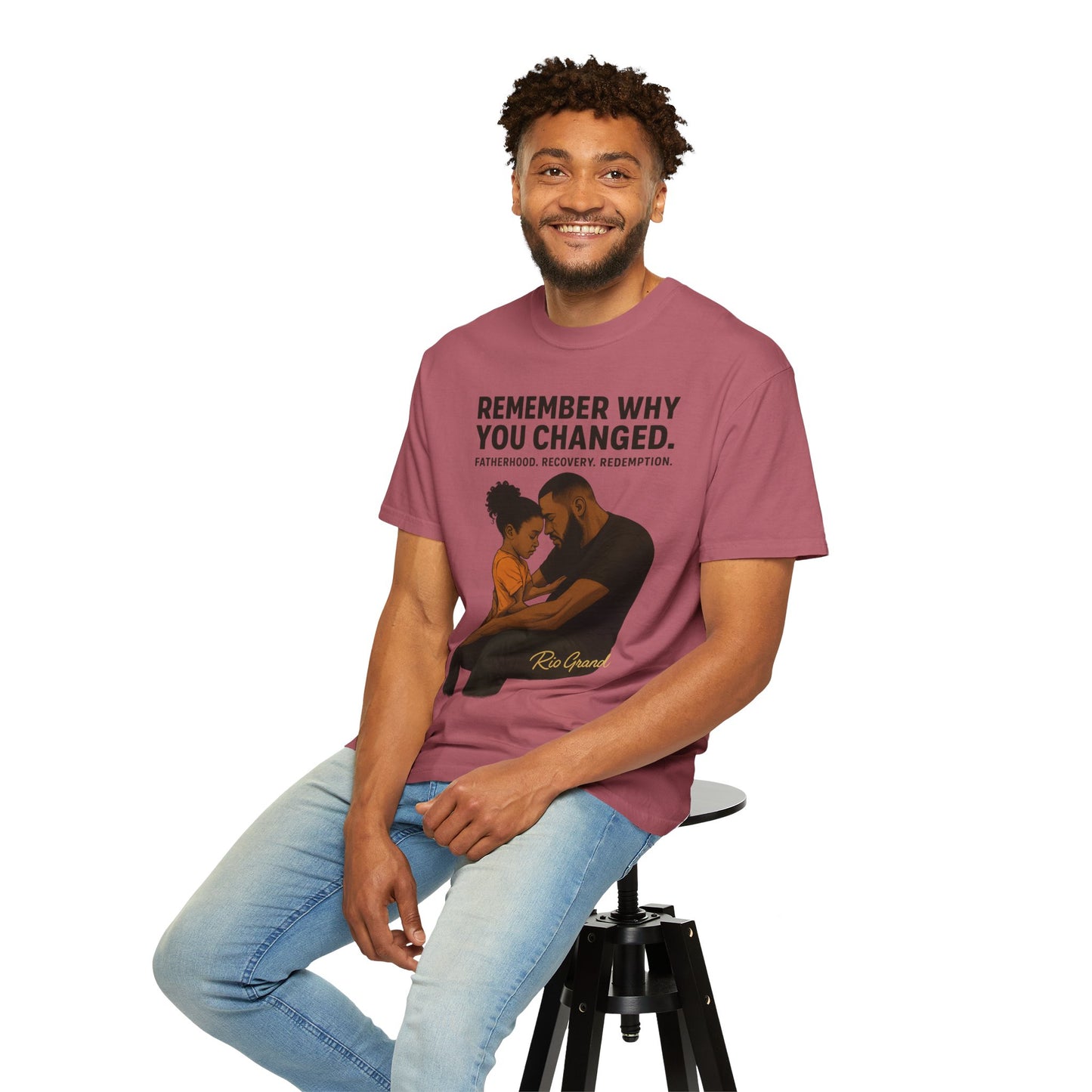 "First Hero. Forever Home." — Father & Daughter Legacy Tee