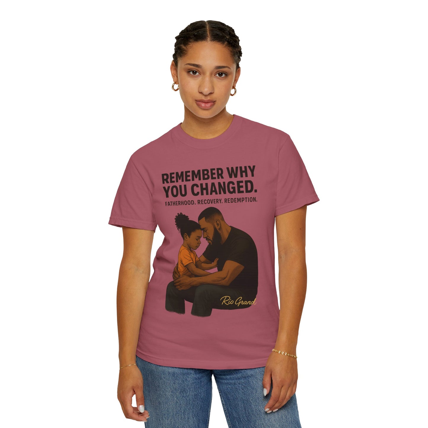 "First Hero. Forever Home." — Father & Daughter Legacy Tee