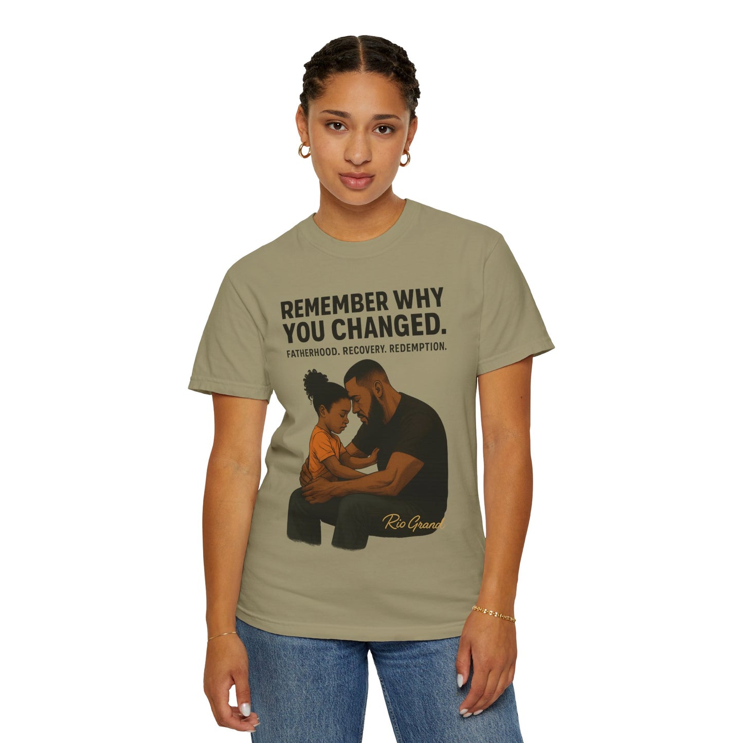 "First Hero. Forever Home." — Father & Daughter Legacy Tee