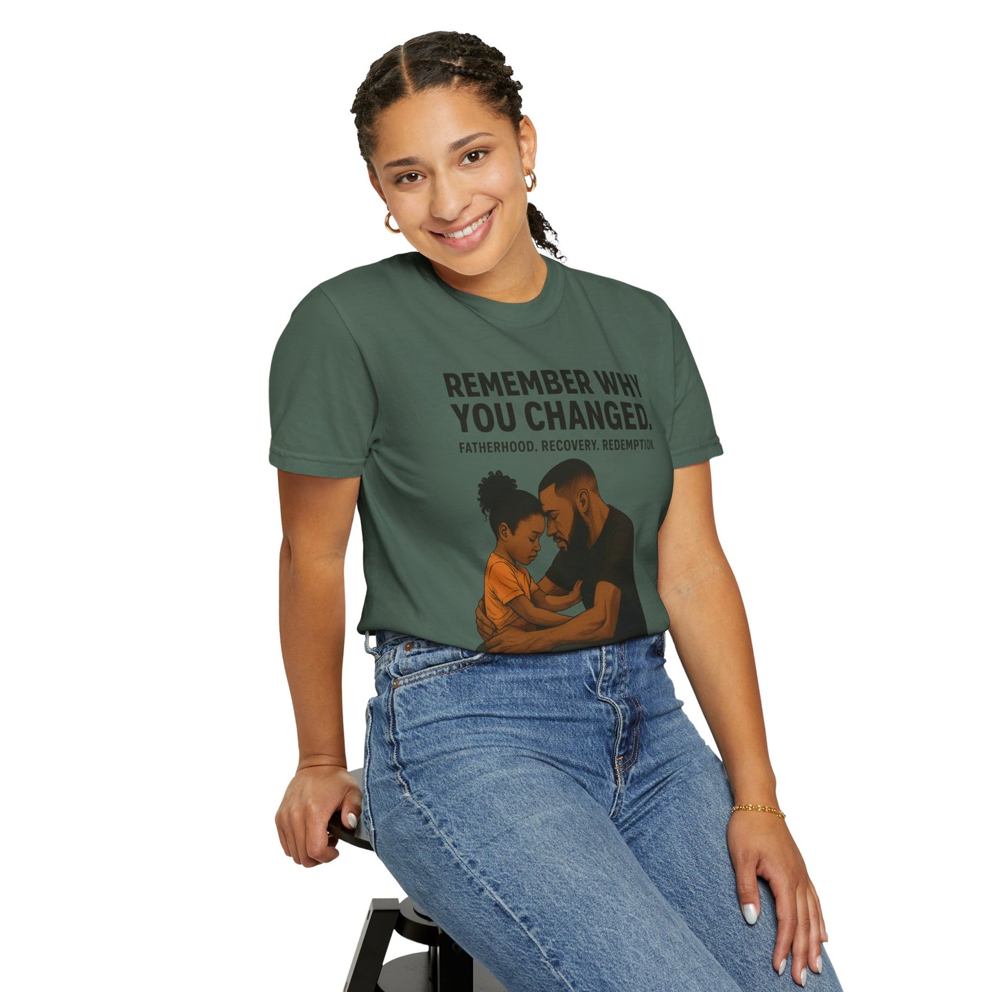 "First Hero. Forever Home." — Father & Daughter Legacy Tee