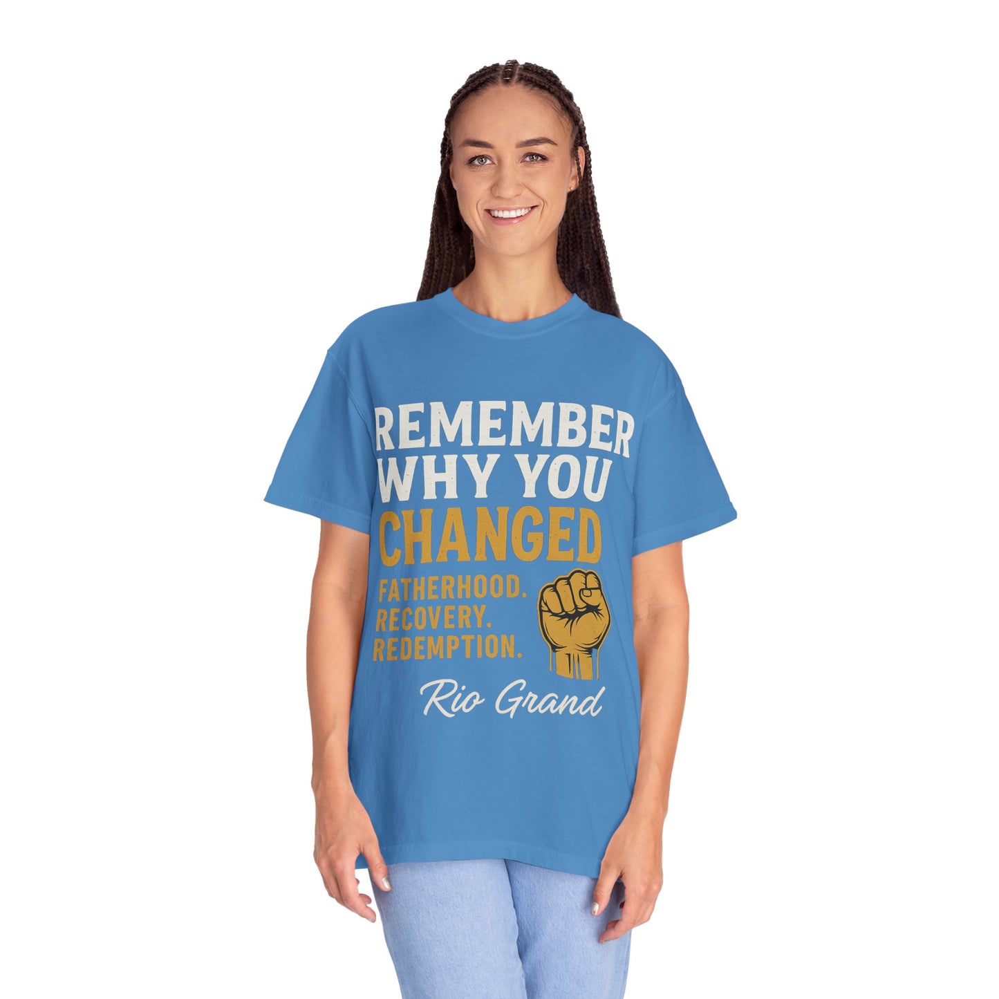"Remember Why You Changed" — Redemption Series Tee by Rio Grand
