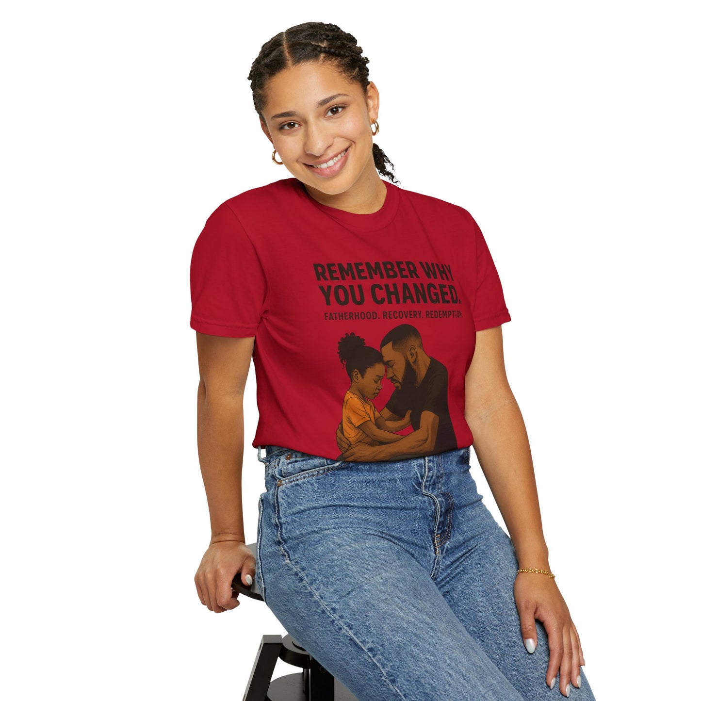 "First Hero. Forever Home." — Father & Daughter Legacy Tee