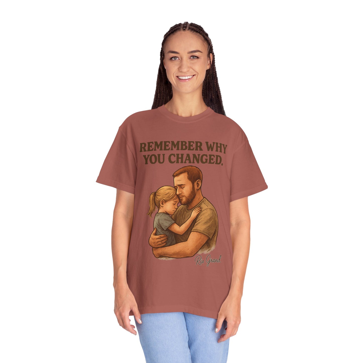 "First Hero. Forever Home." — Father & Daughter Legacy Tee