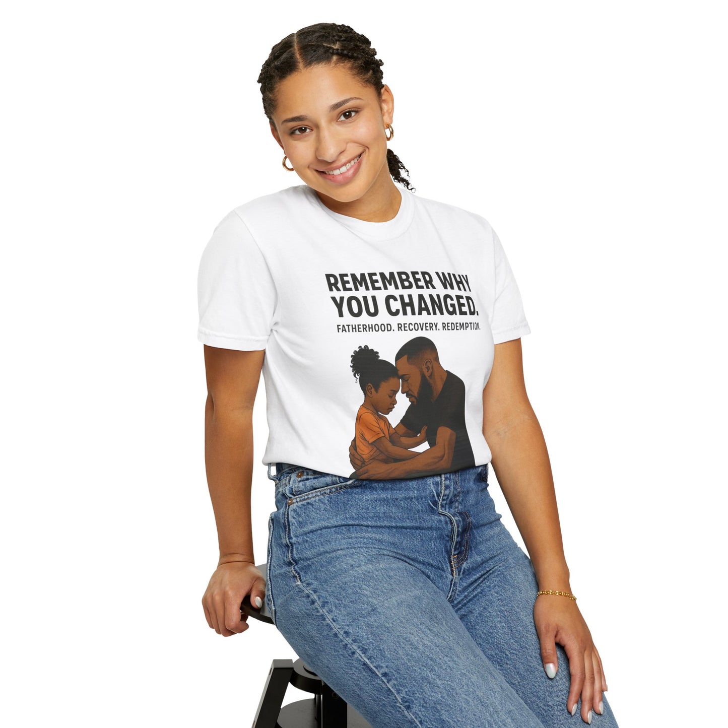 "First Hero. Forever Home." — Father & Daughter Legacy Tee