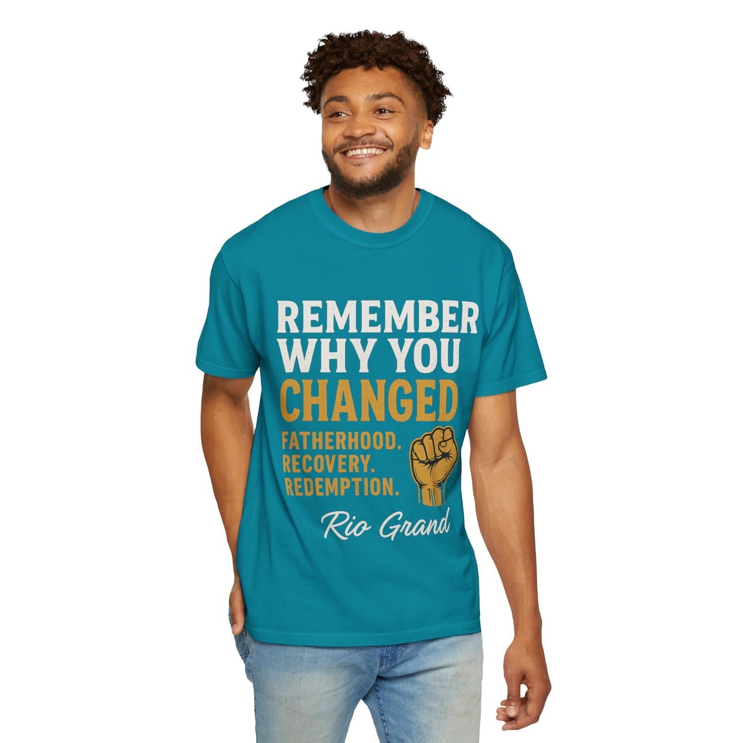 "Remember Why You Changed" — Redemption Series Tee by Rio Grand