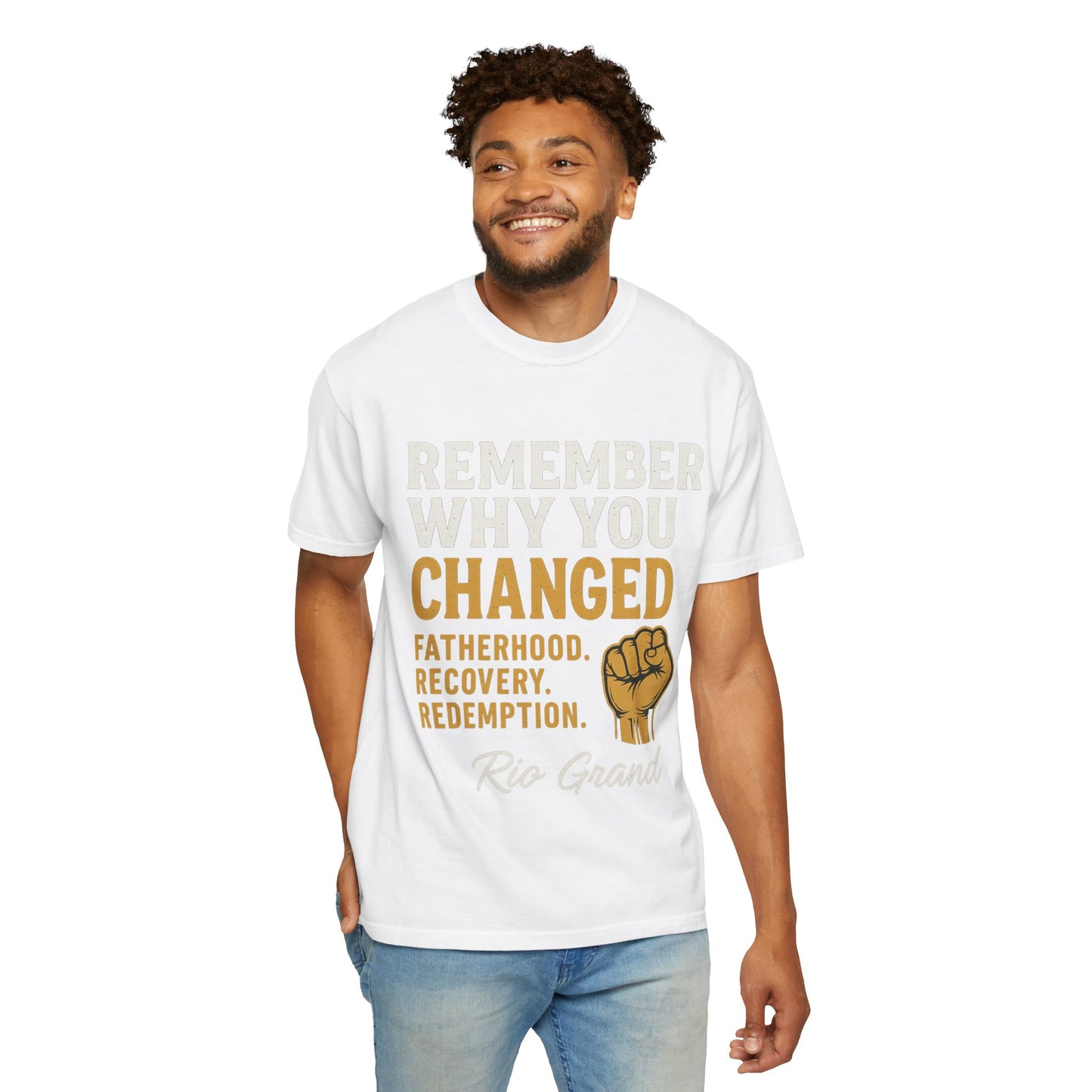 "Remember Why You Changed" — Redemption Series Tee by Rio Grand