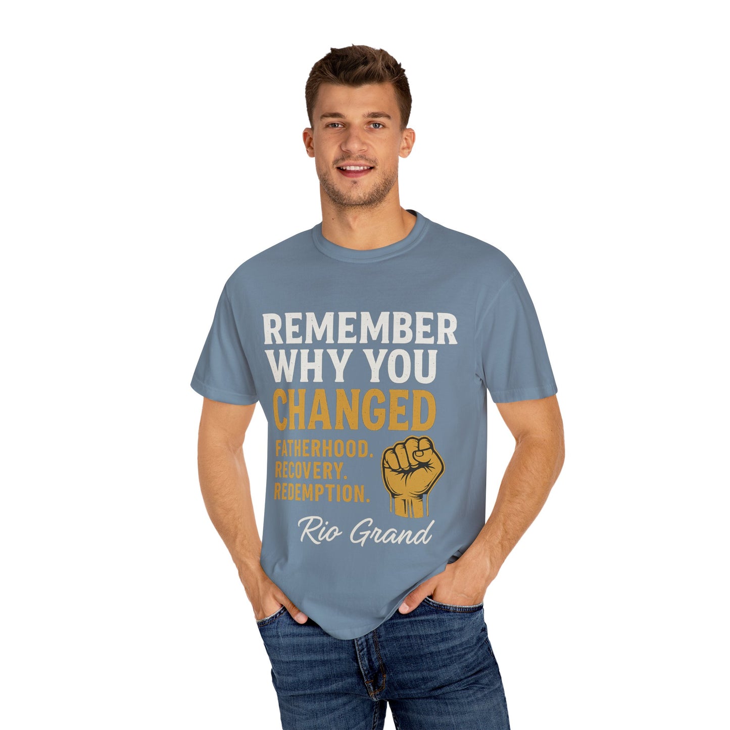 "Remember Why You Changed" — Redemption Series Tee by Rio Grand