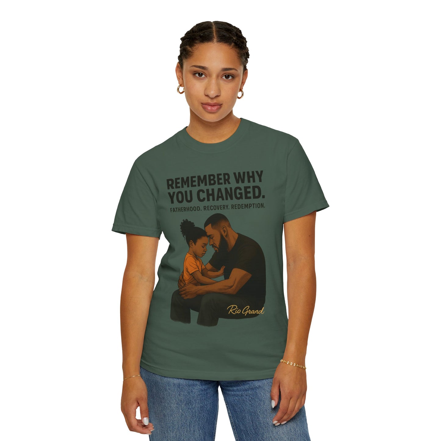 "First Hero. Forever Home." — Father & Daughter Legacy Tee
