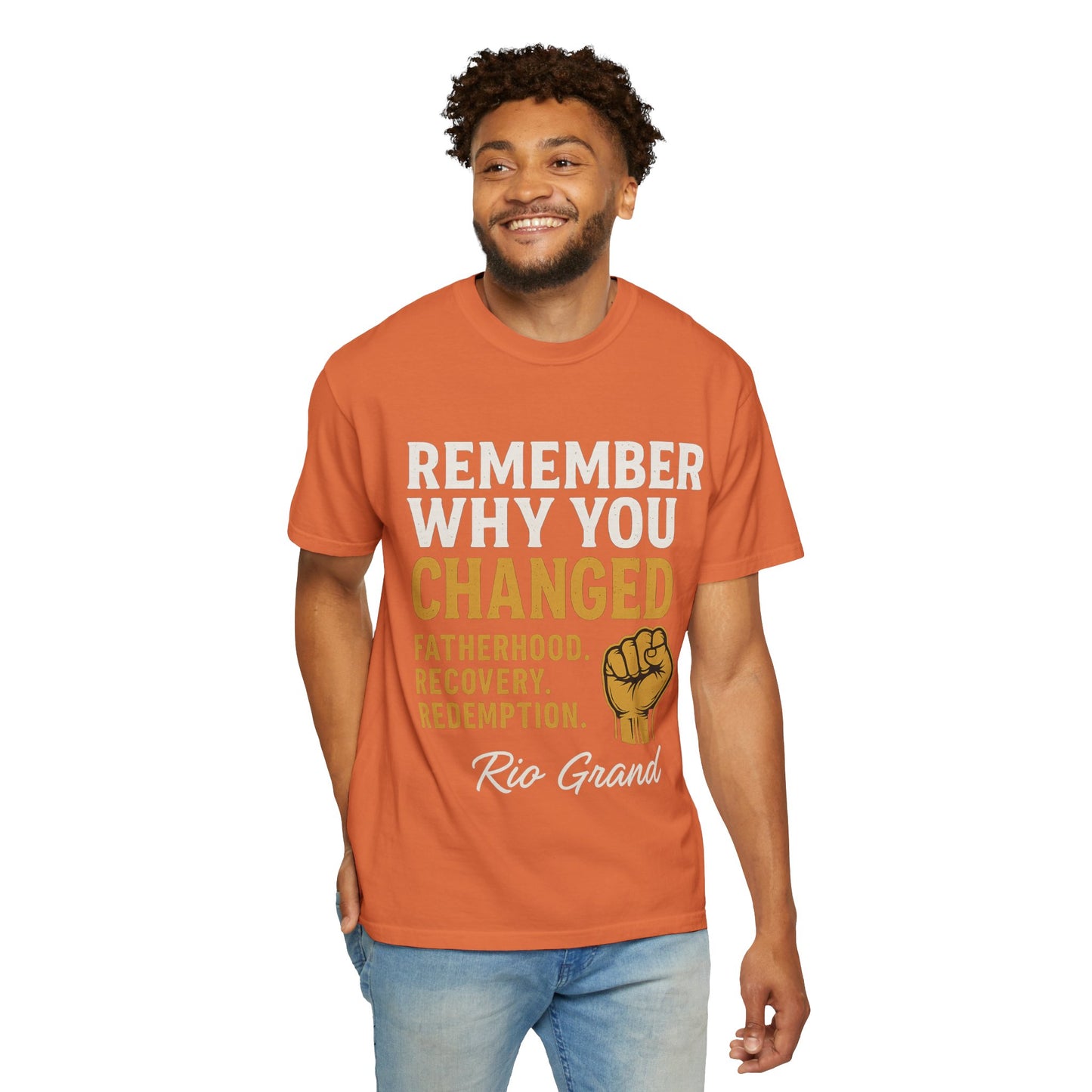 "Remember Why You Changed" — Redemption Series Tee by Rio Grand