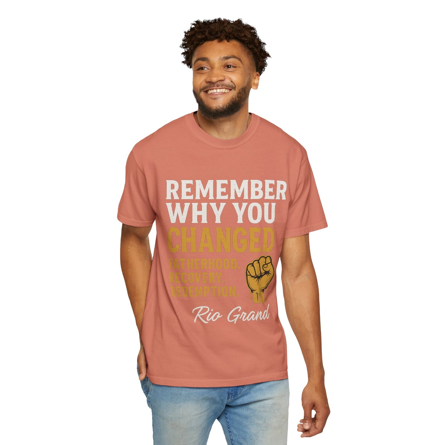 "Remember Why You Changed" — Redemption Series Tee by Rio Grand