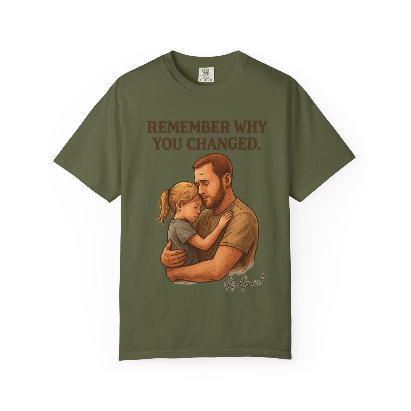 "First Hero. Forever Home." — Father & Daughter Legacy Tee