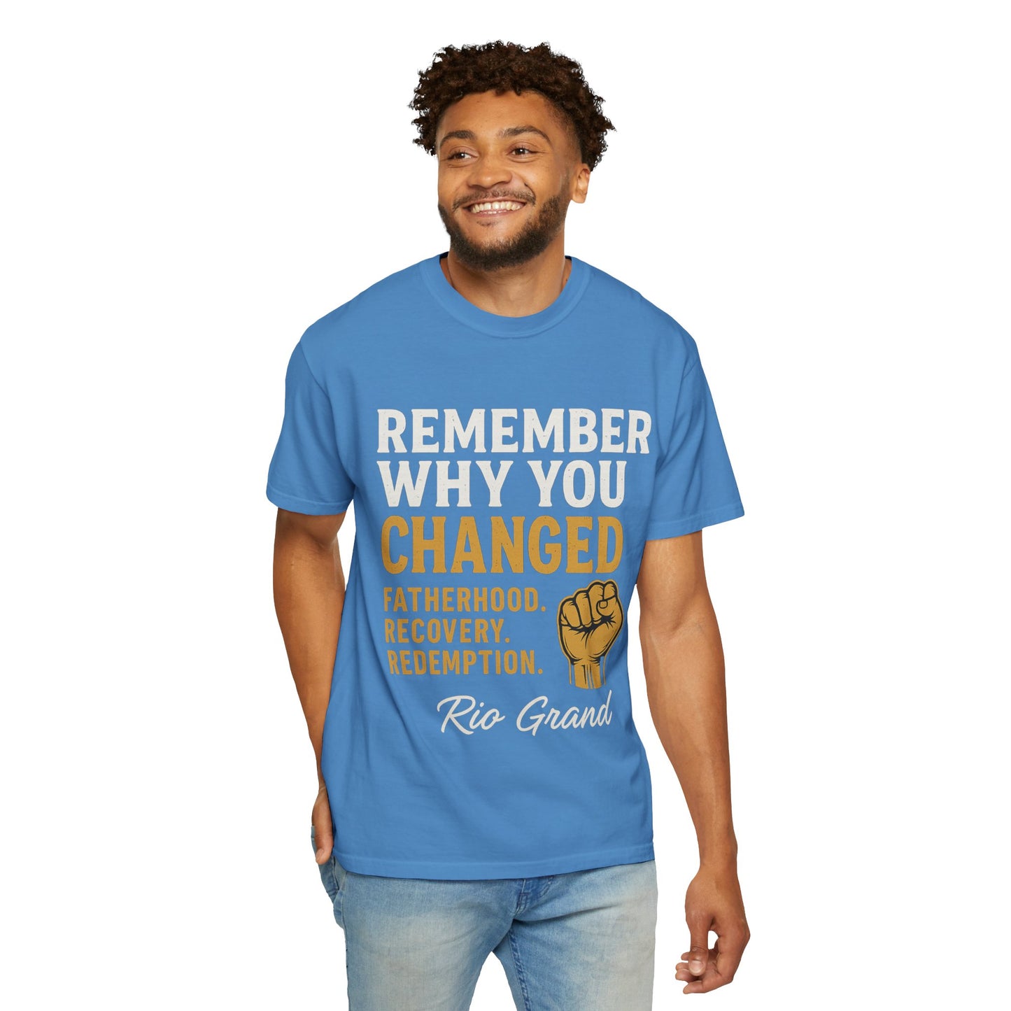 "Remember Why You Changed" — Redemption Series Tee by Rio Grand