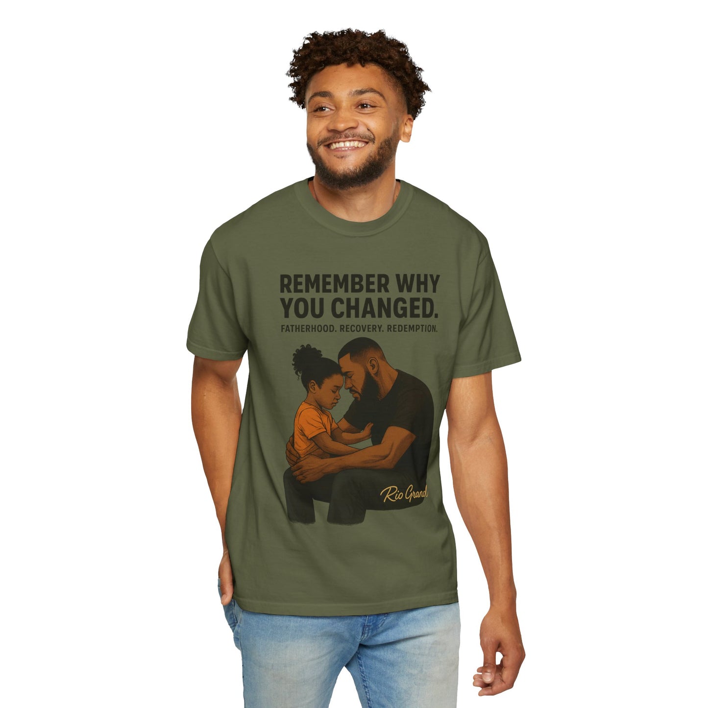"First Hero. Forever Home." — Father & Daughter Legacy Tee