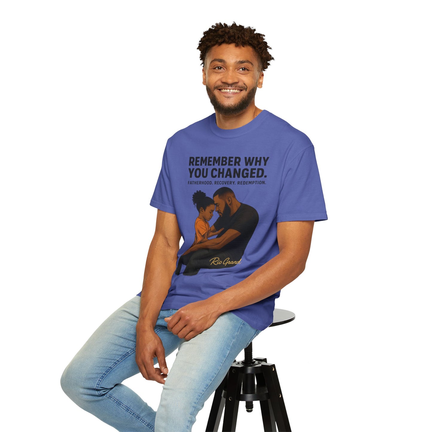 "First Hero. Forever Home." — Father & Daughter Legacy Tee