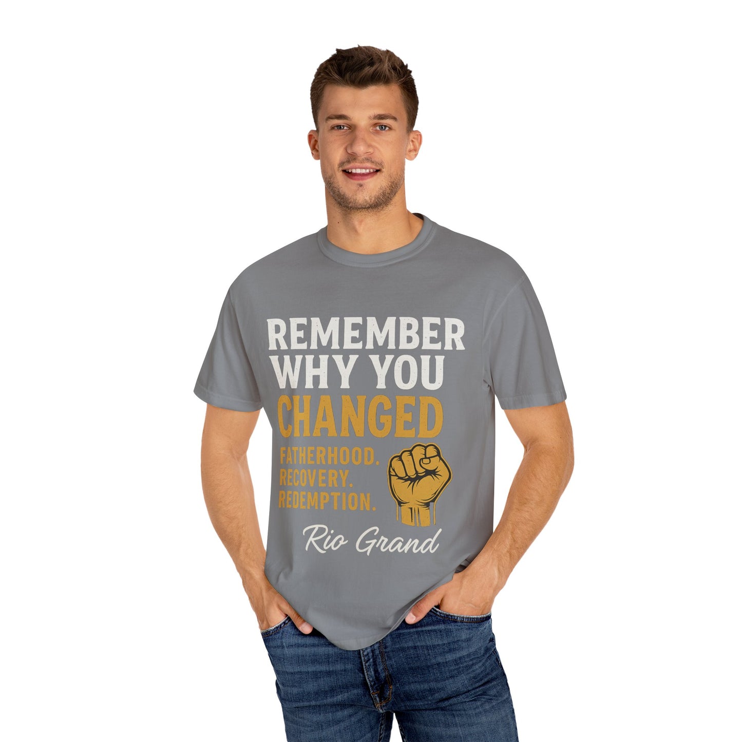 "Remember Why You Changed" — Redemption Series Tee by Rio Grand