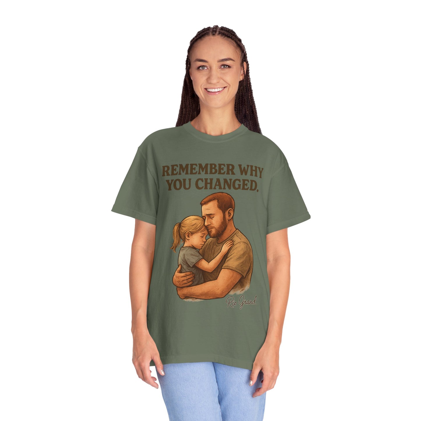 "First Hero. Forever Home." — Father & Daughter Legacy Tee