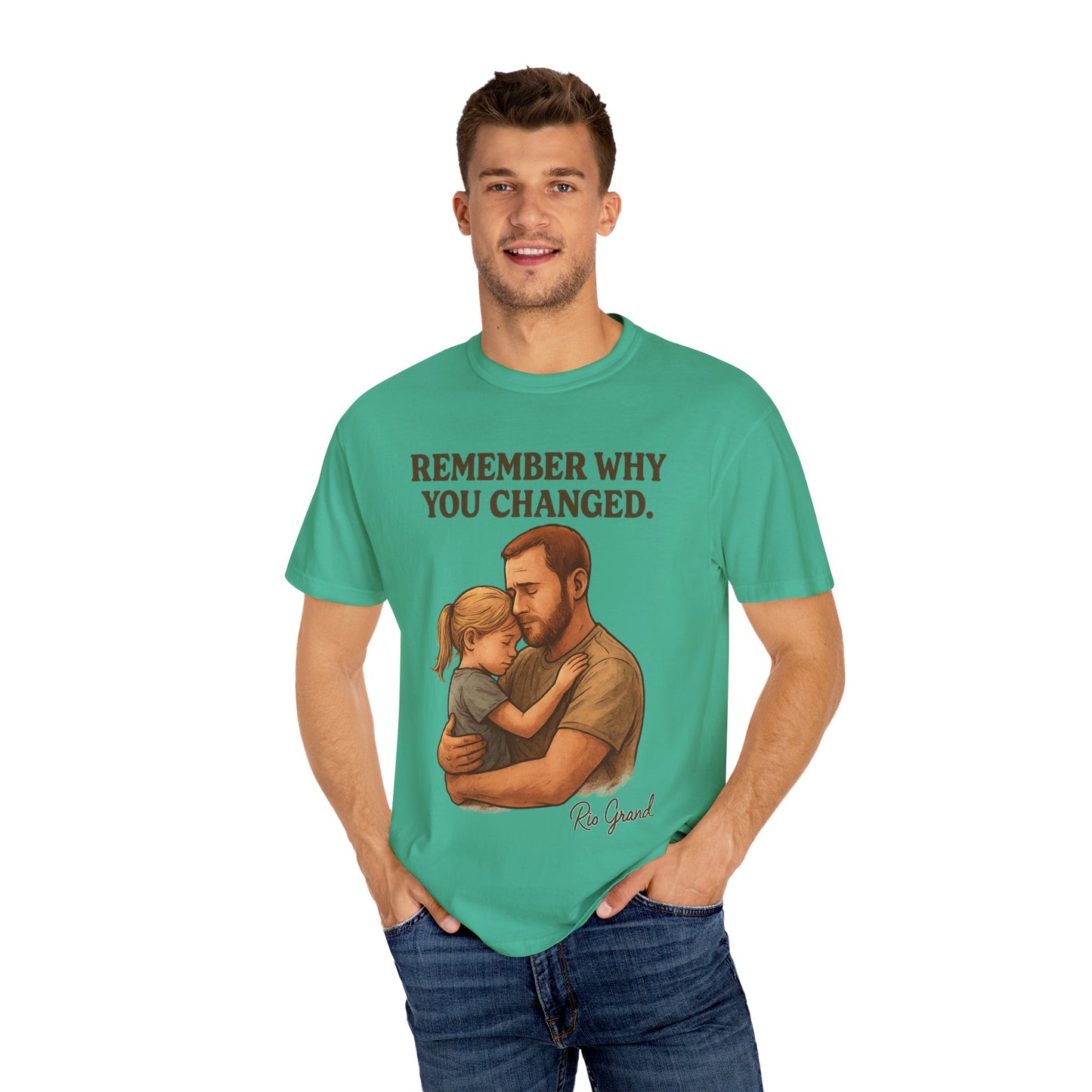 "First Hero. Forever Home." — Father & Daughter Legacy Tee
