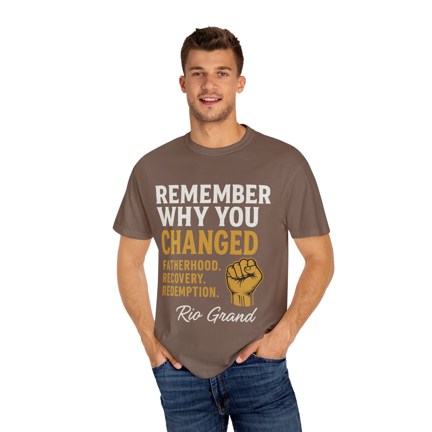 "Remember Why You Changed" — Redemption Series Tee by Rio Grand