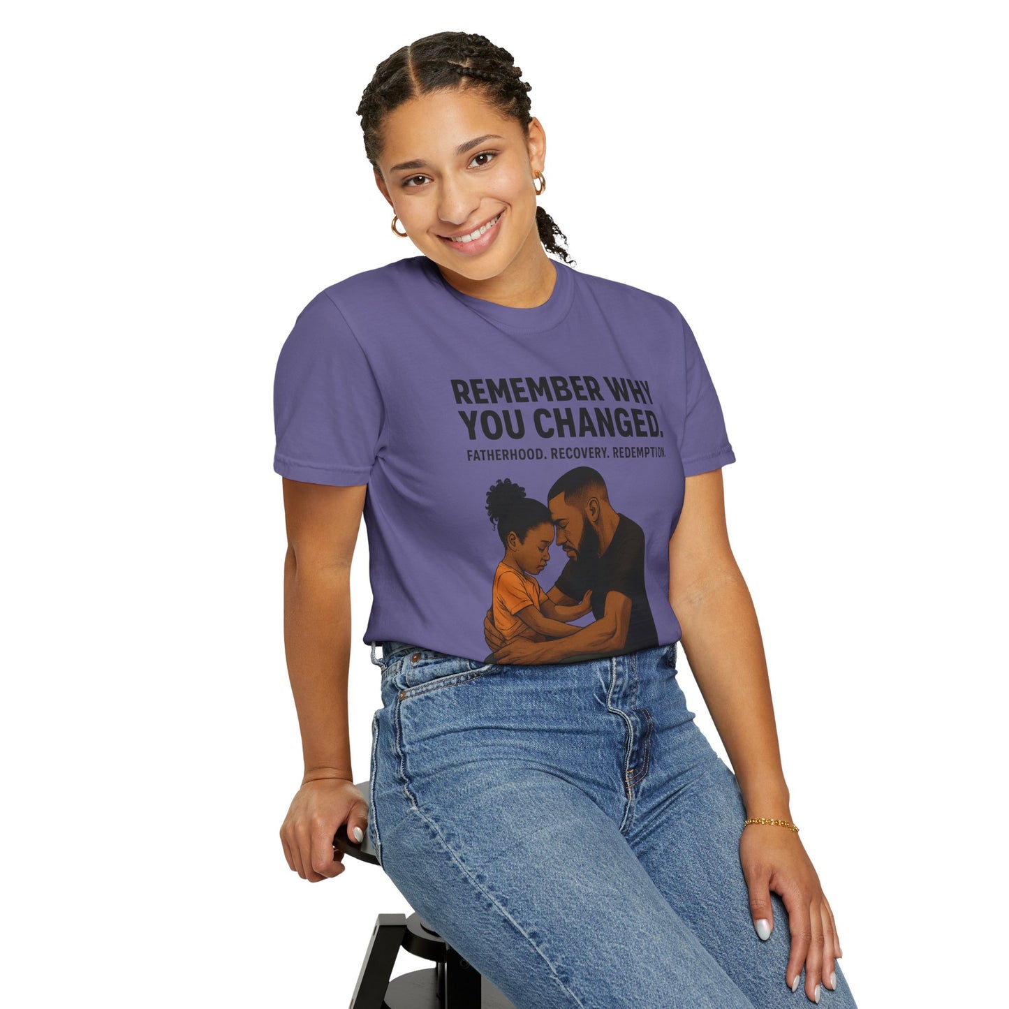 "First Hero. Forever Home." — Father & Daughter Legacy Tee