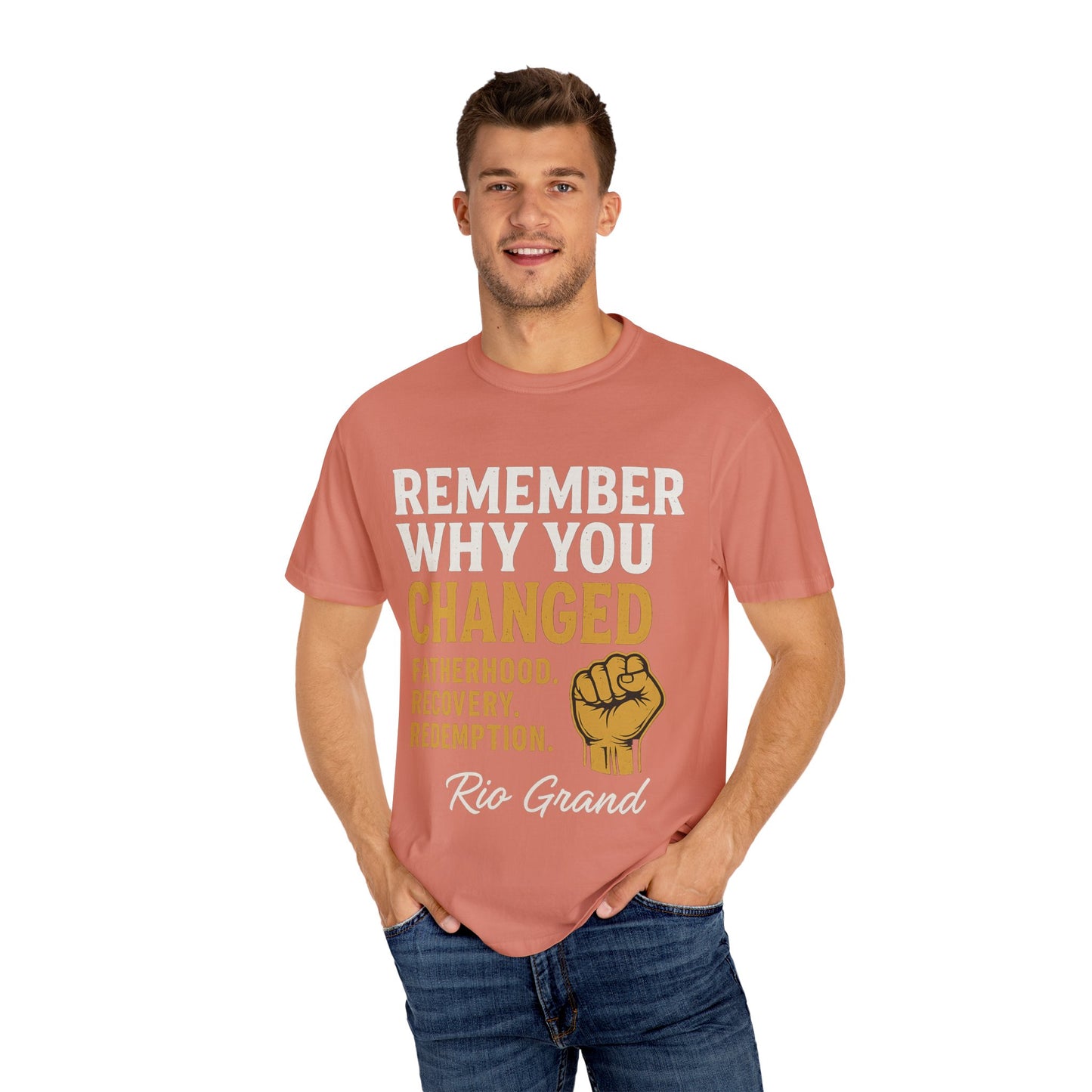 "Remember Why You Changed" — Redemption Series Tee by Rio Grand