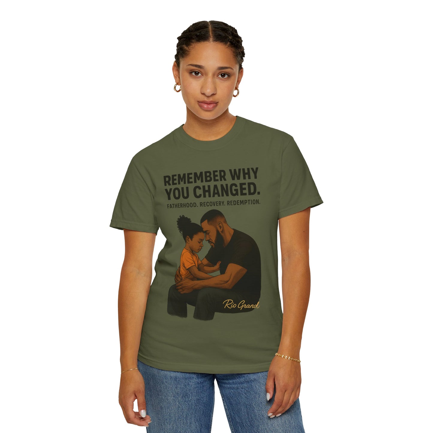 "First Hero. Forever Home." — Father & Daughter Legacy Tee