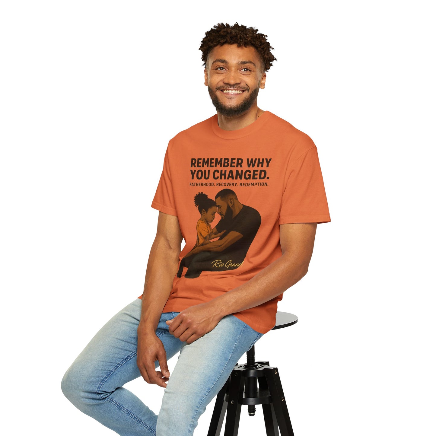 "First Hero. Forever Home." — Father & Daughter Legacy Tee