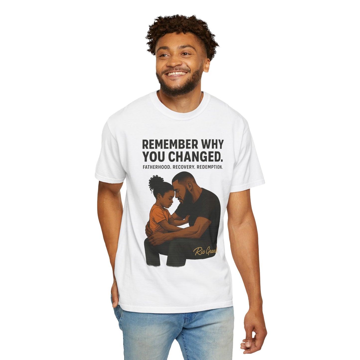 "First Hero. Forever Home." — Father & Daughter Legacy Tee