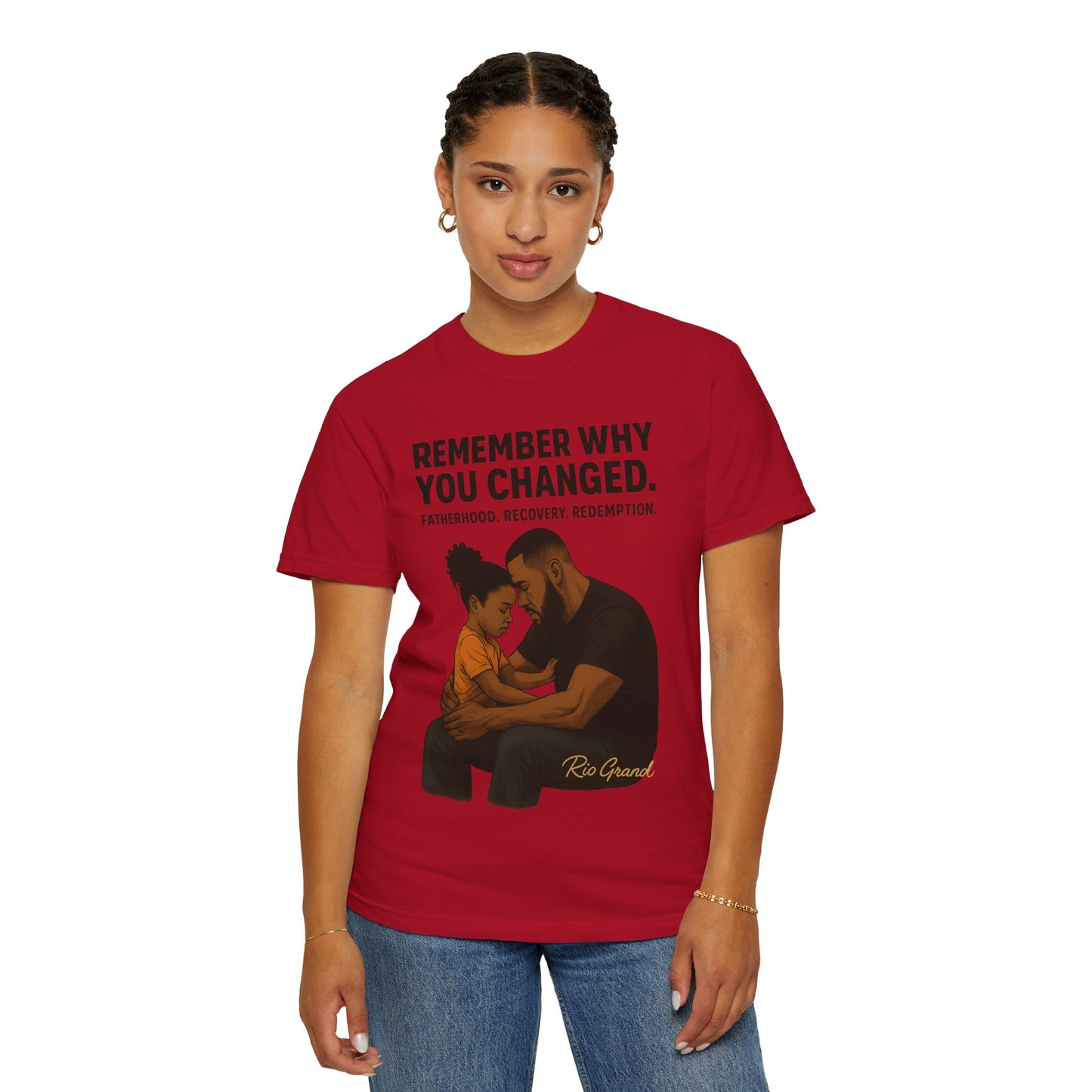 "First Hero. Forever Home." — Father & Daughter Legacy Tee