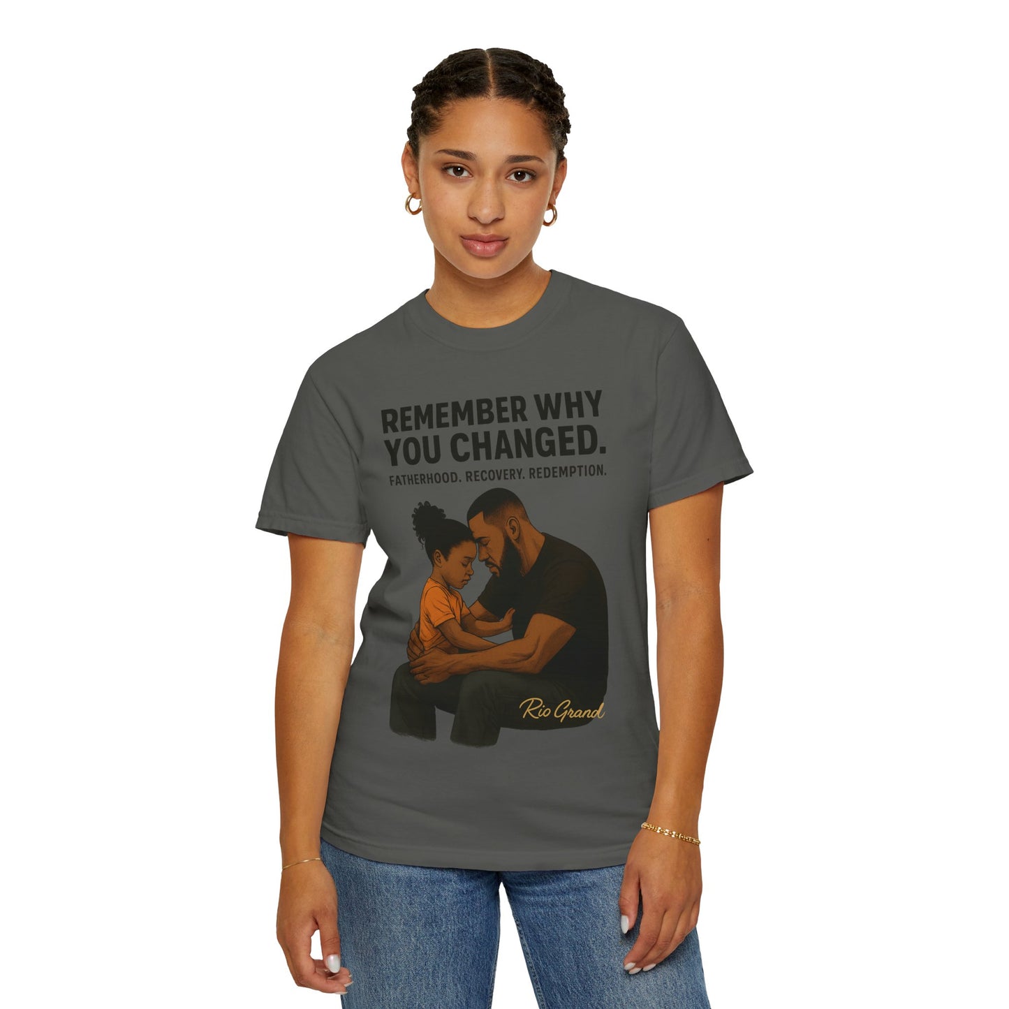 "First Hero. Forever Home." — Father & Daughter Legacy Tee