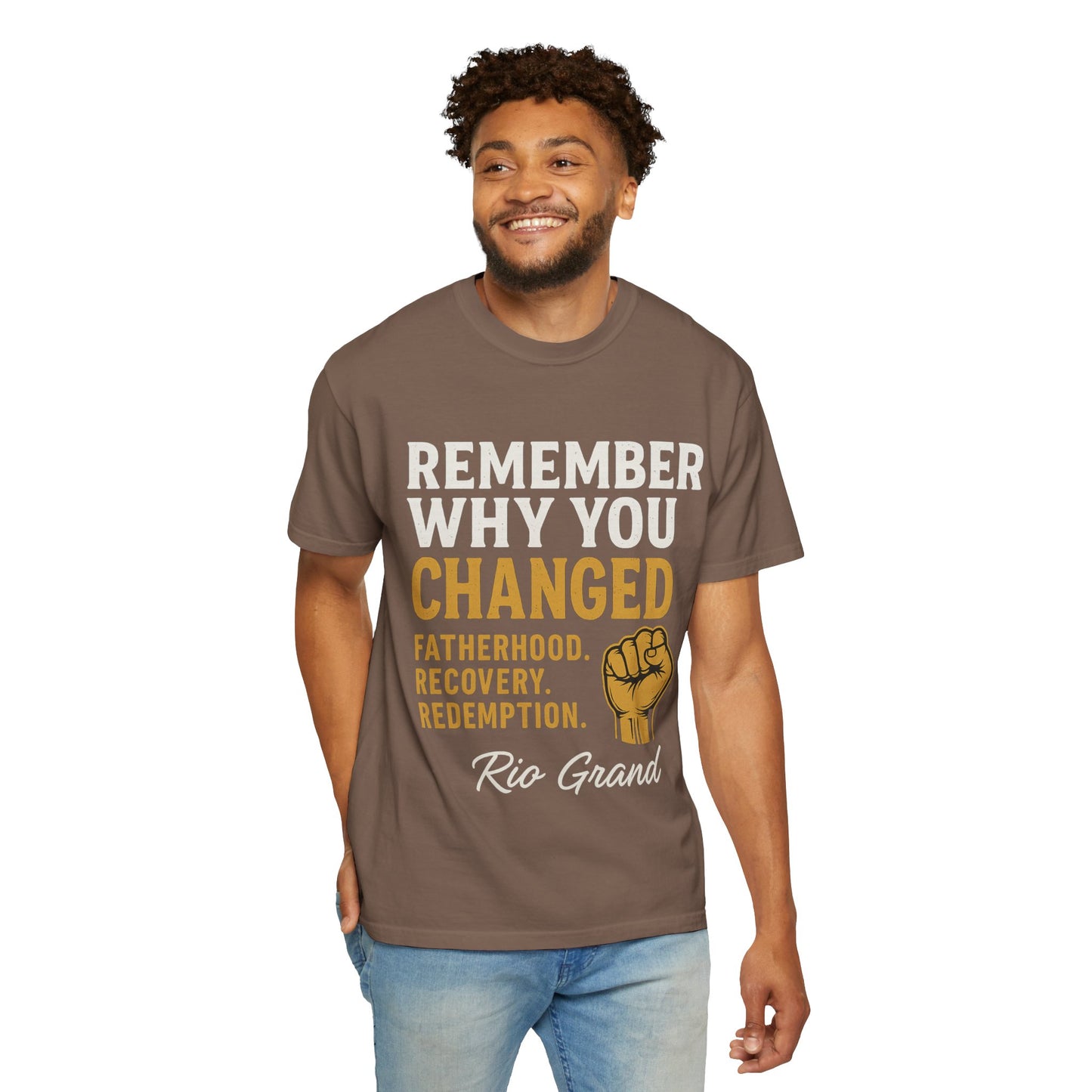 "Remember Why You Changed" — Redemption Series Tee by Rio Grand