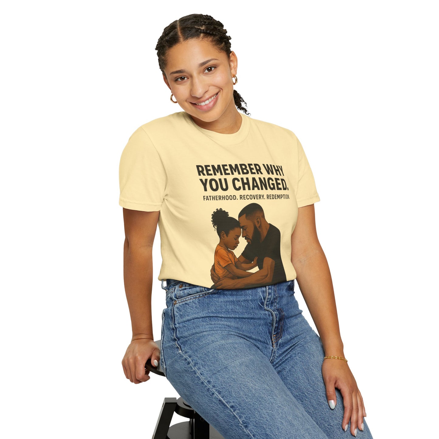 "First Hero. Forever Home." — Father & Daughter Legacy Tee