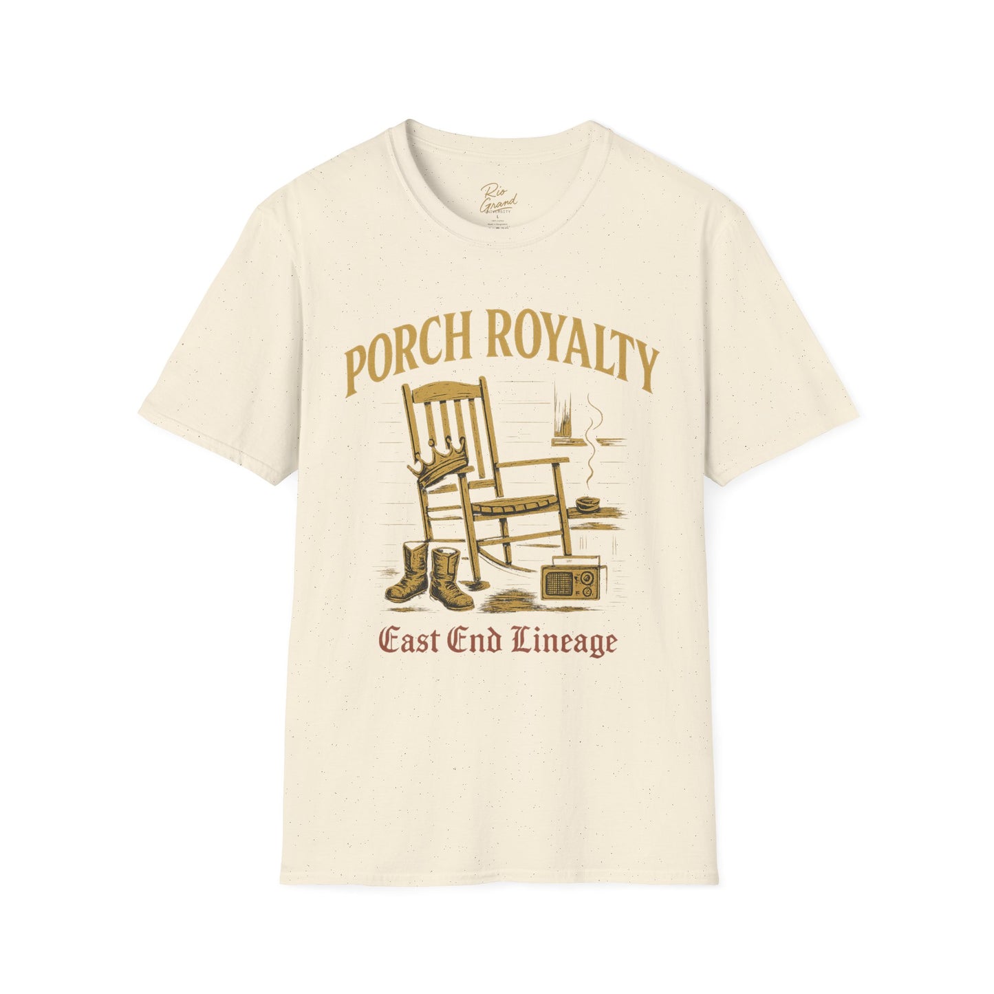 Porch Royalty T-Shirt, Comfortable Graphic Tee, Perfect for Relaxing, Gift for Nature Lovers, Ideal for Casual Wear, Summer Vibes, [...]