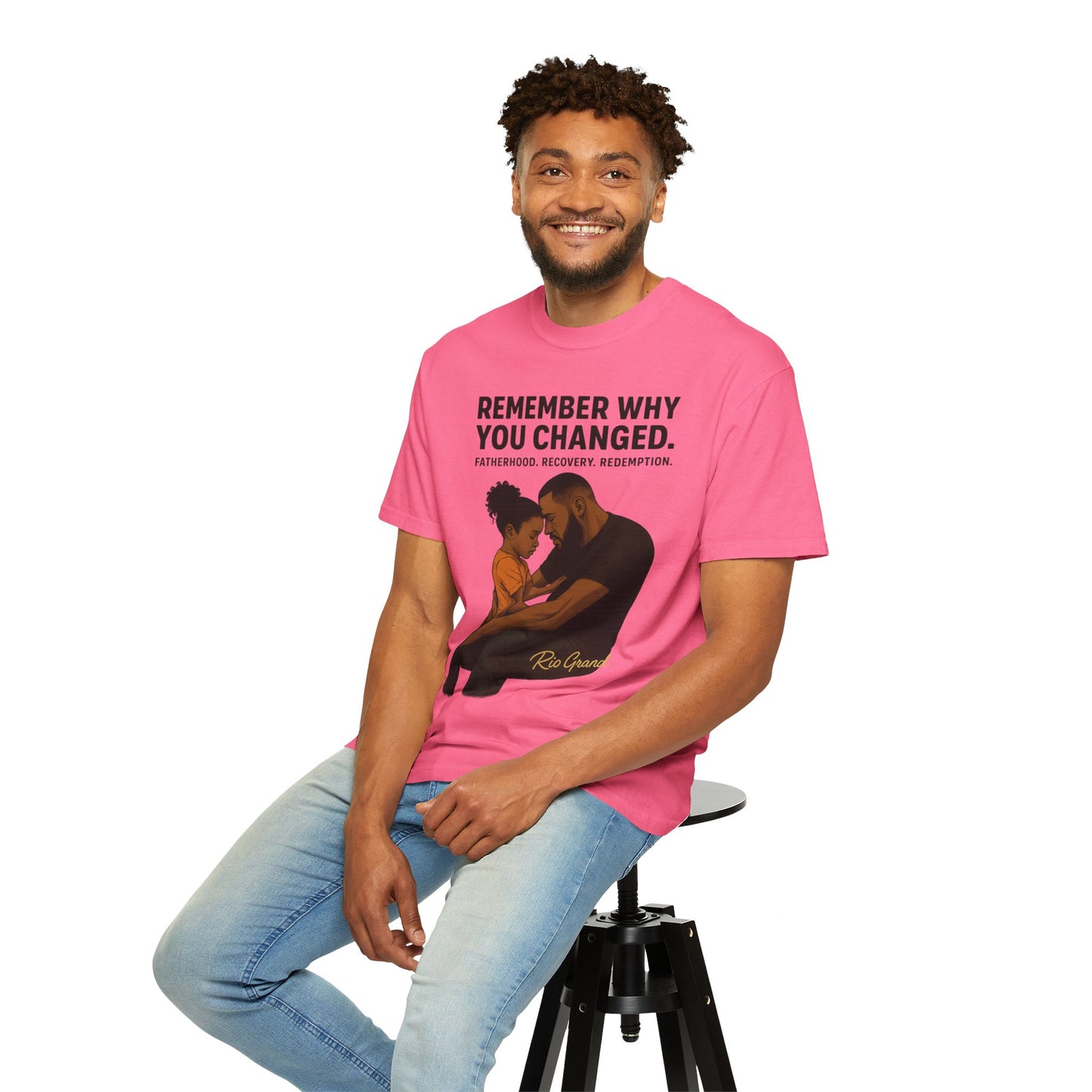 "First Hero. Forever Home." — Father & Daughter Legacy Tee
