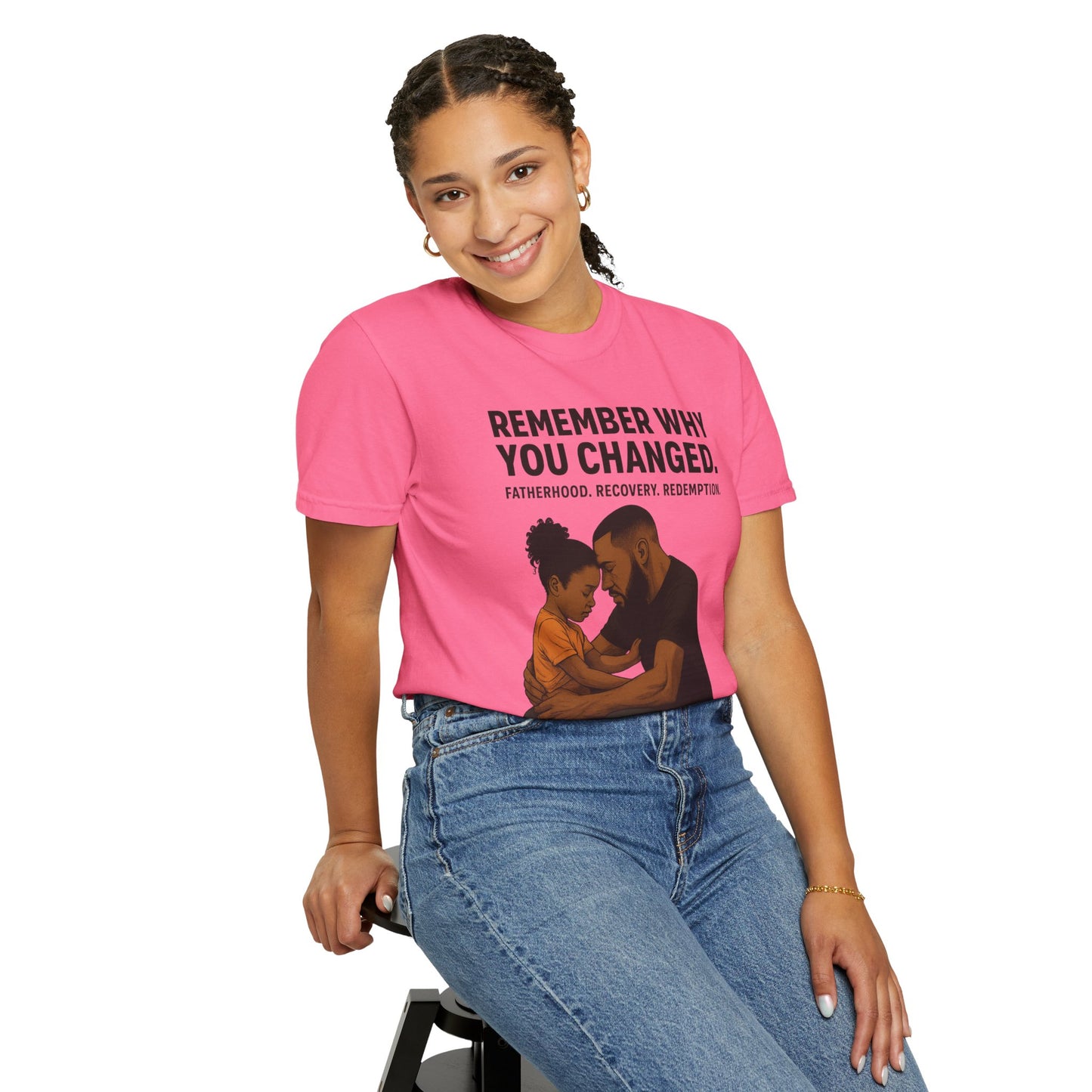 "First Hero. Forever Home." — Father & Daughter Legacy Tee