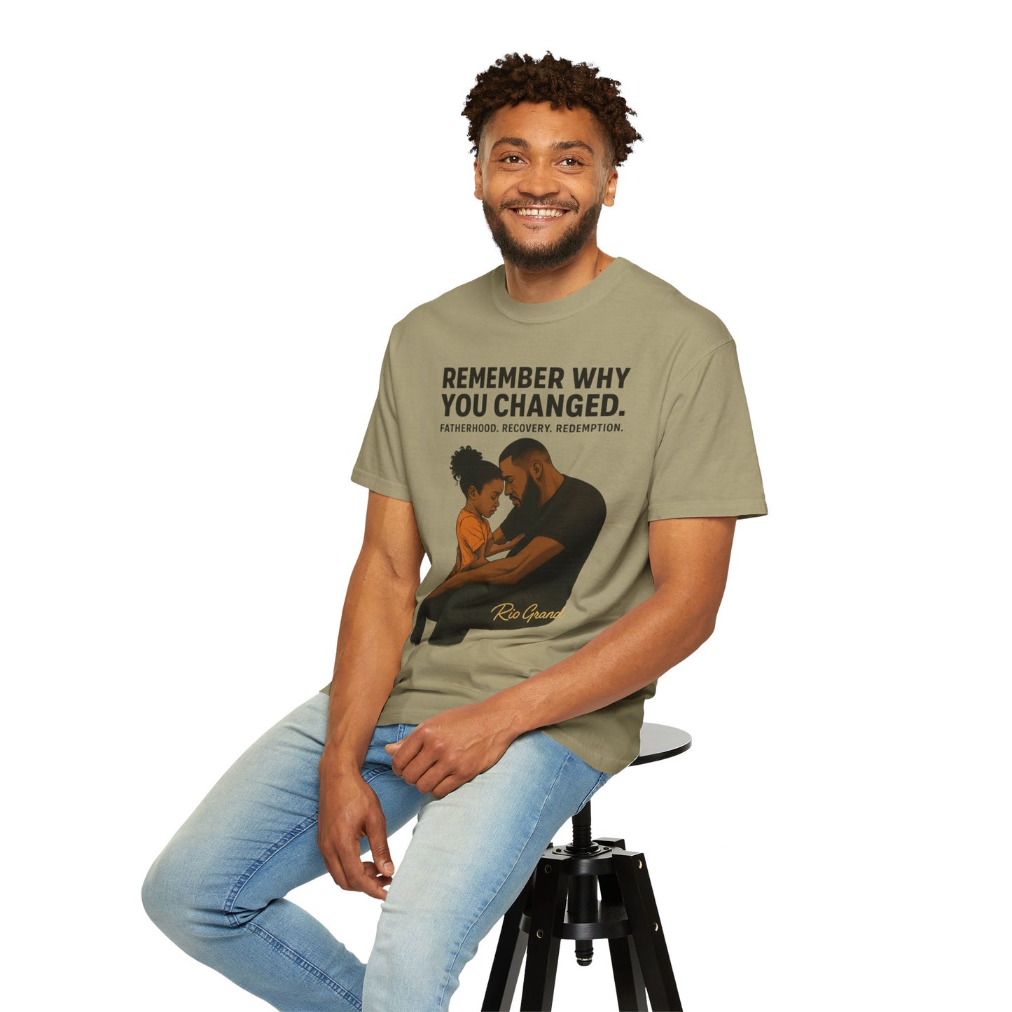 "First Hero. Forever Home." — Father & Daughter Legacy Tee