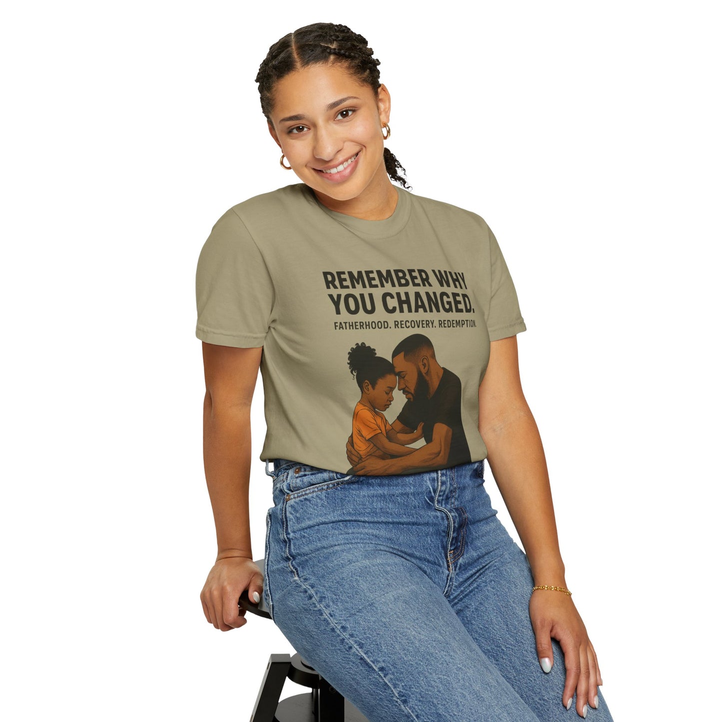 "First Hero. Forever Home." — Father & Daughter Legacy Tee