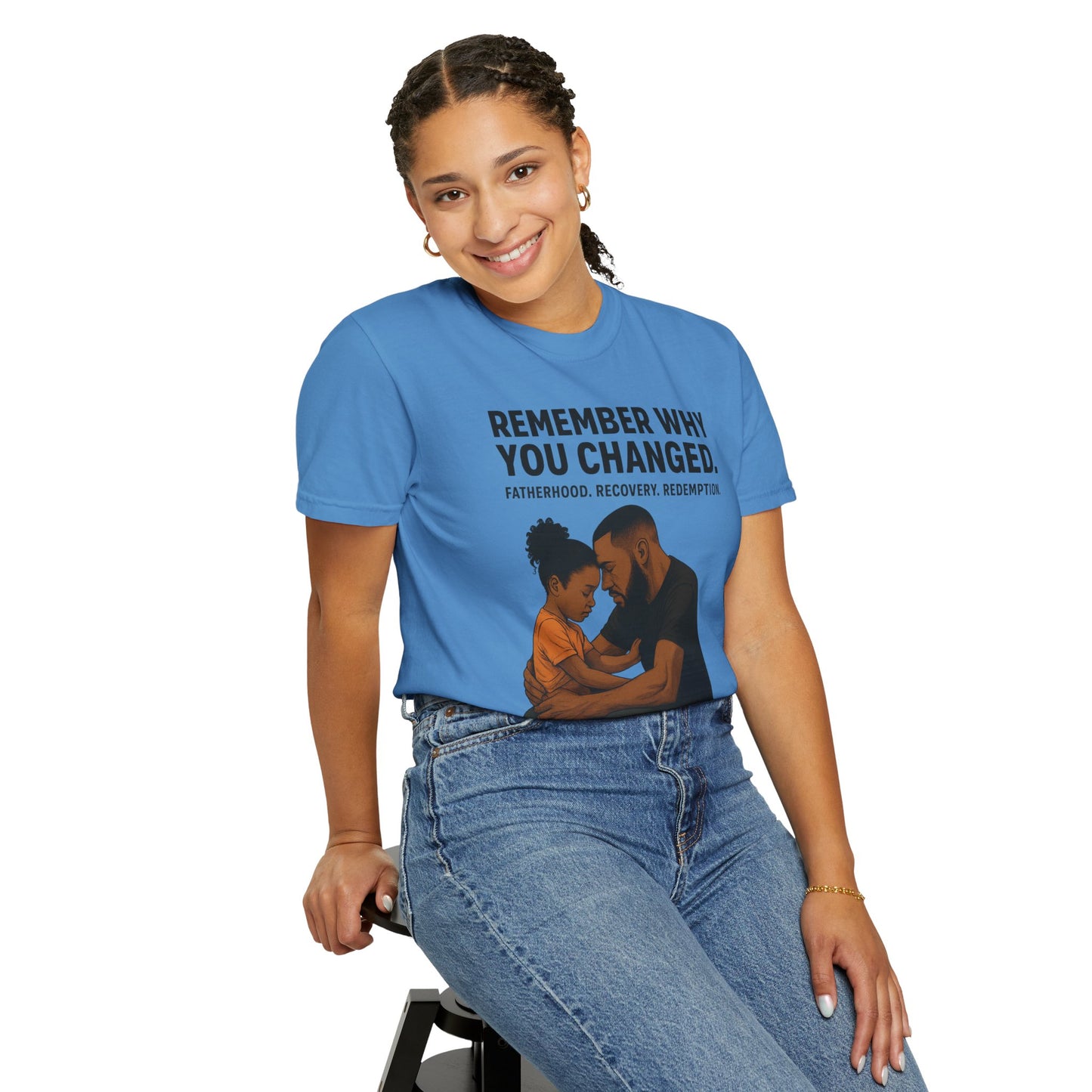 "First Hero. Forever Home." — Father & Daughter Legacy Tee