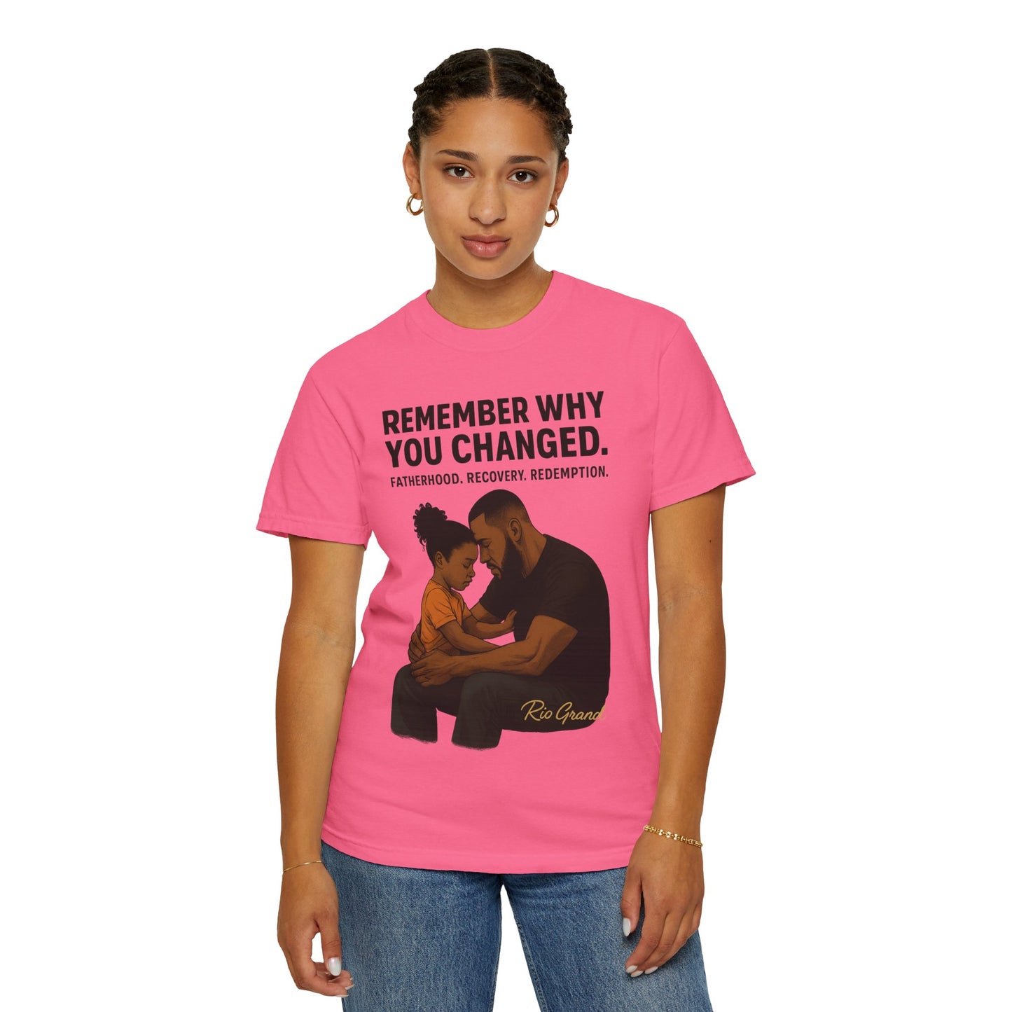 "First Hero. Forever Home." — Father & Daughter Legacy Tee