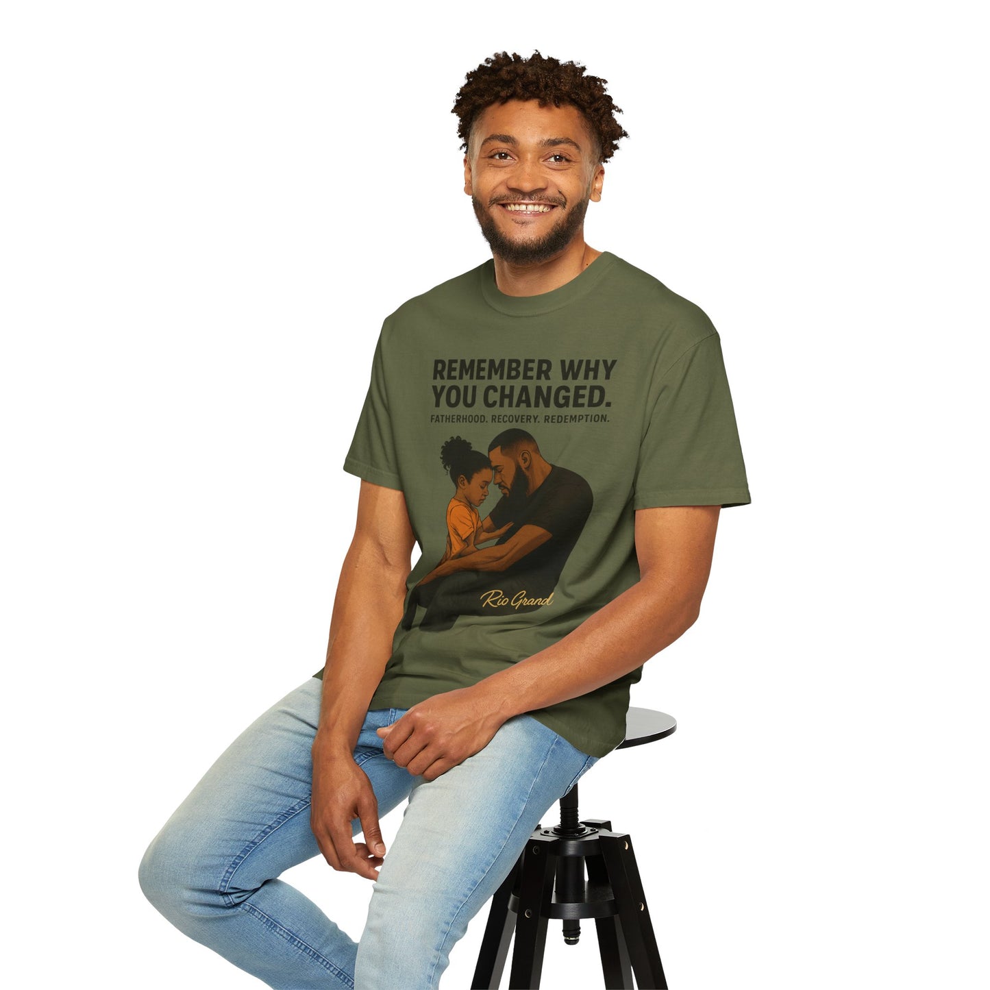 "First Hero. Forever Home." — Father & Daughter Legacy Tee