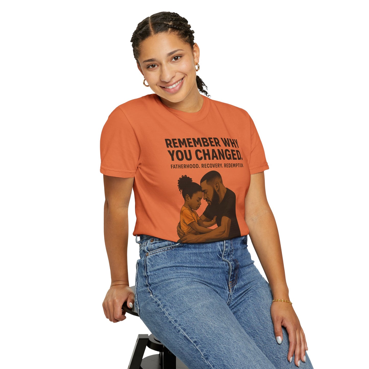 "First Hero. Forever Home." — Father & Daughter Legacy Tee