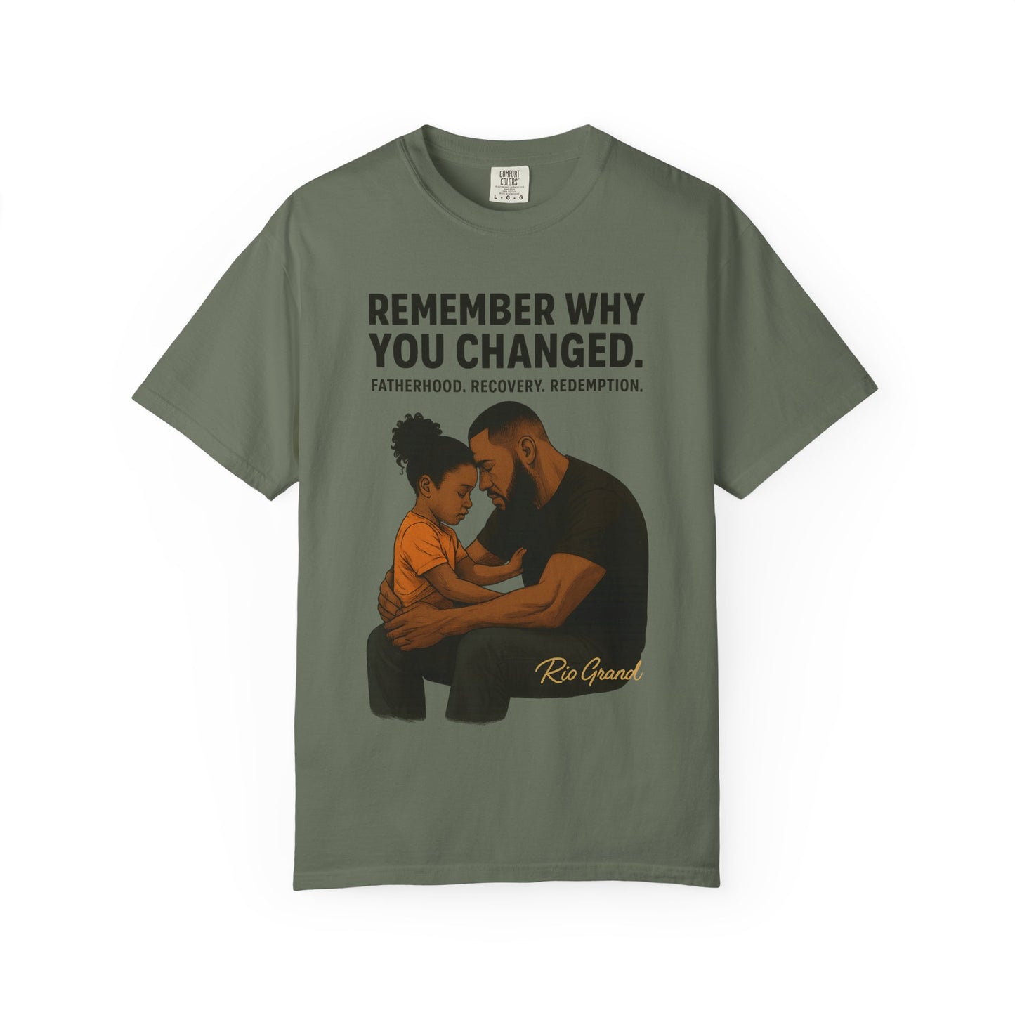 "First Hero. Forever Home." — Father & Daughter Legacy Tee