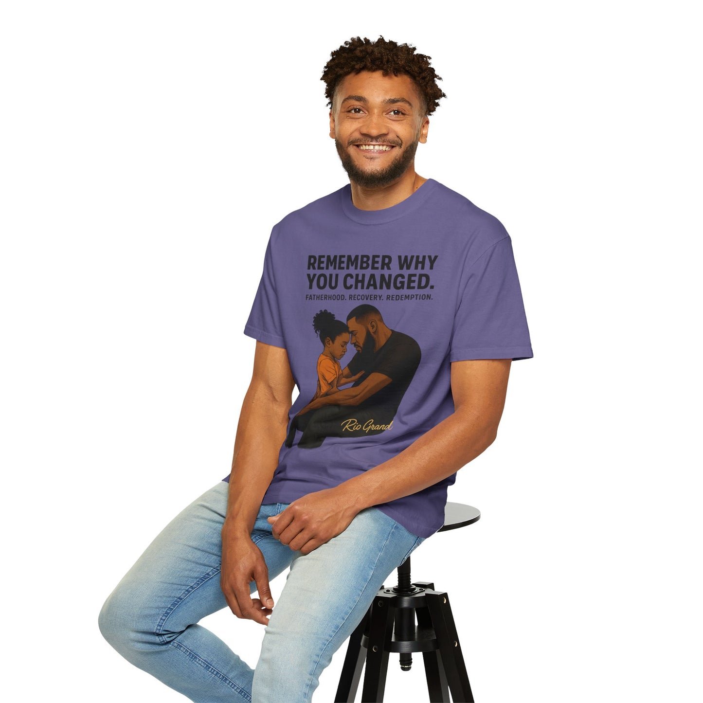 "First Hero. Forever Home." — Father & Daughter Legacy Tee
