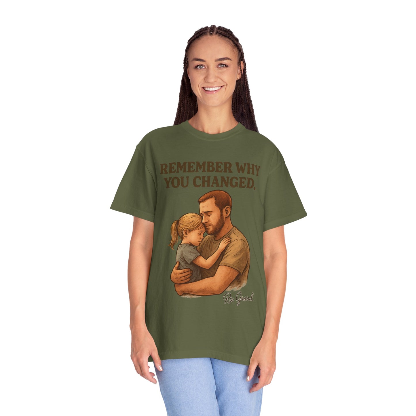 "First Hero. Forever Home." — Father & Daughter Legacy Tee