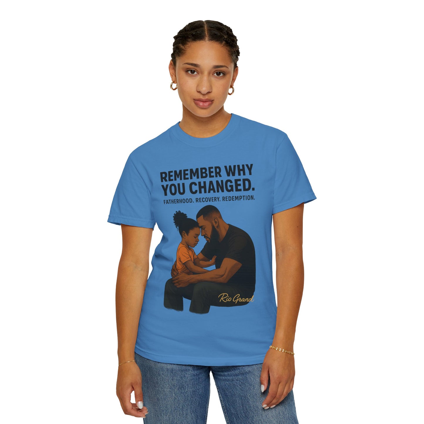 "First Hero. Forever Home." — Father & Daughter Legacy Tee