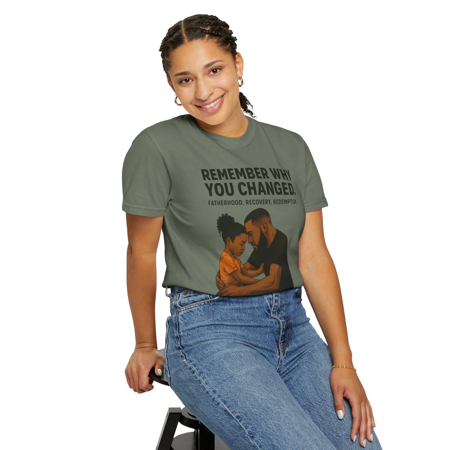 "First Hero. Forever Home." — Father & Daughter Legacy Tee
