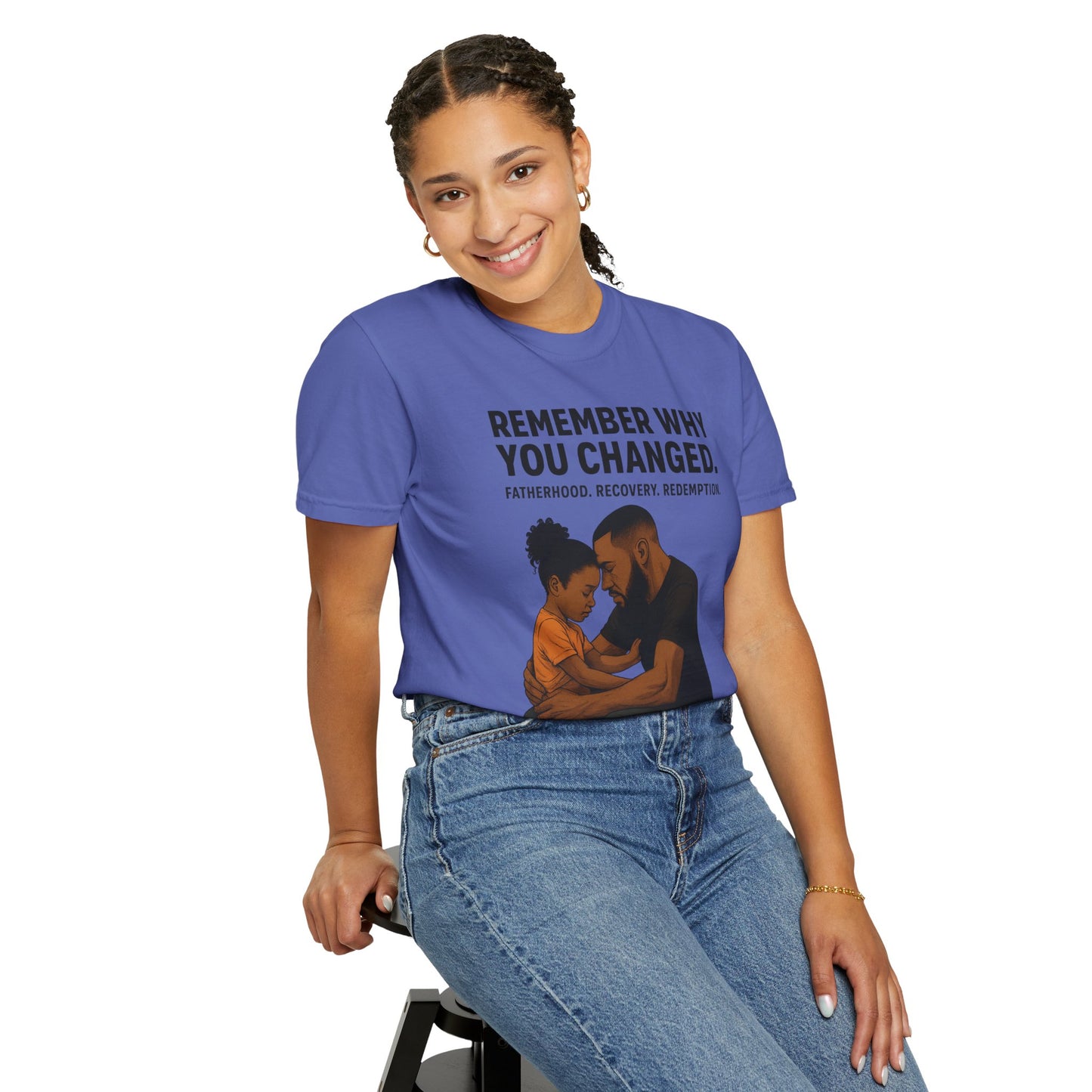 "First Hero. Forever Home." — Father & Daughter Legacy Tee