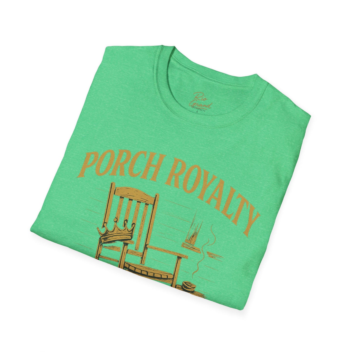 Porch Royalty T-Shirt, Comfortable Graphic Tee, Perfect for Relaxing, Gift for Nature Lovers, Ideal for Casual Wear, Summer Vibes, [...]